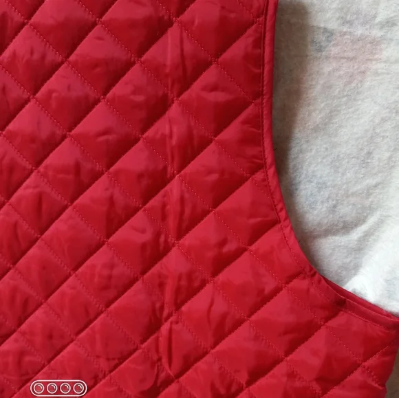 Red Ski Jacket Vest - Picture 14 of 16